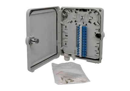 Caja IP65 con cerradura - 12 hilos